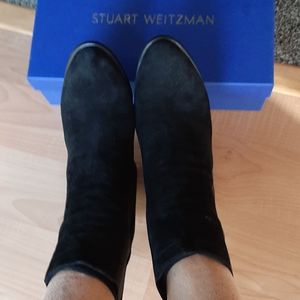 Stuart Weitzman Ankle Boots Bl Suede